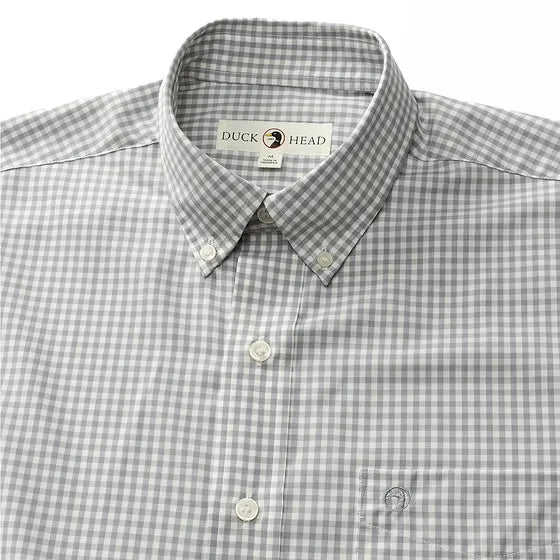 Duck Head Walton Gingham Performance Poplin Sport Shirt