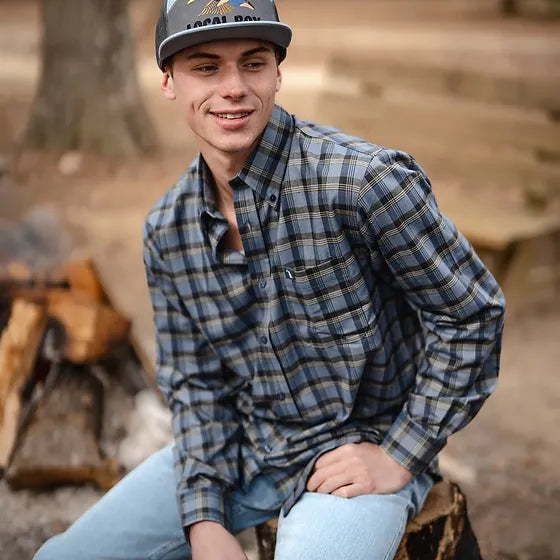 Local Boy Shaffer Stretch Flannel