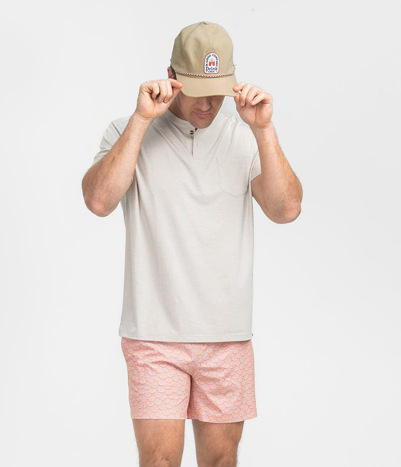 Southern Shirt Max Comfort Henley - Canvas
