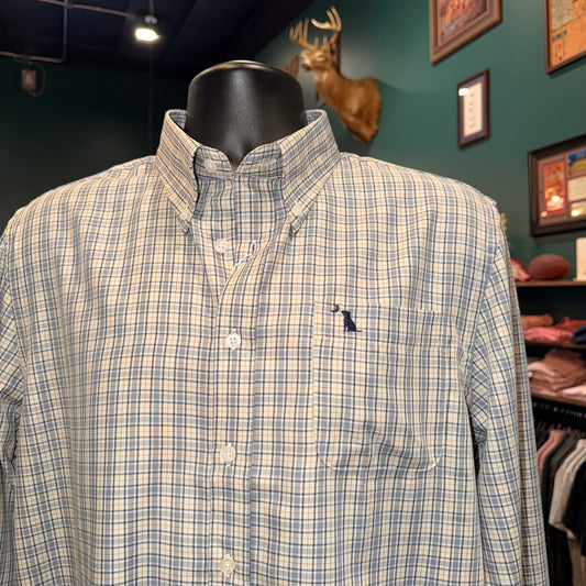 Local Boy Faulk Dress Shirt (Slate/Rust/Navy)