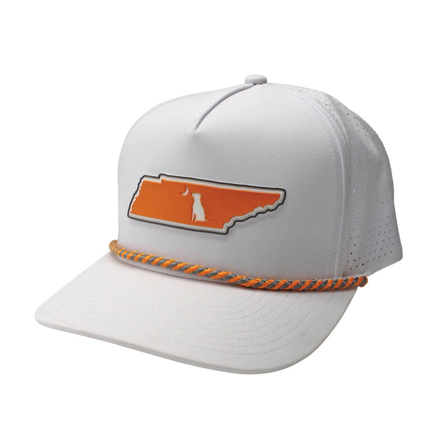 Local Boy Collegiate Patch Perforated Rope Hat- Tennessee