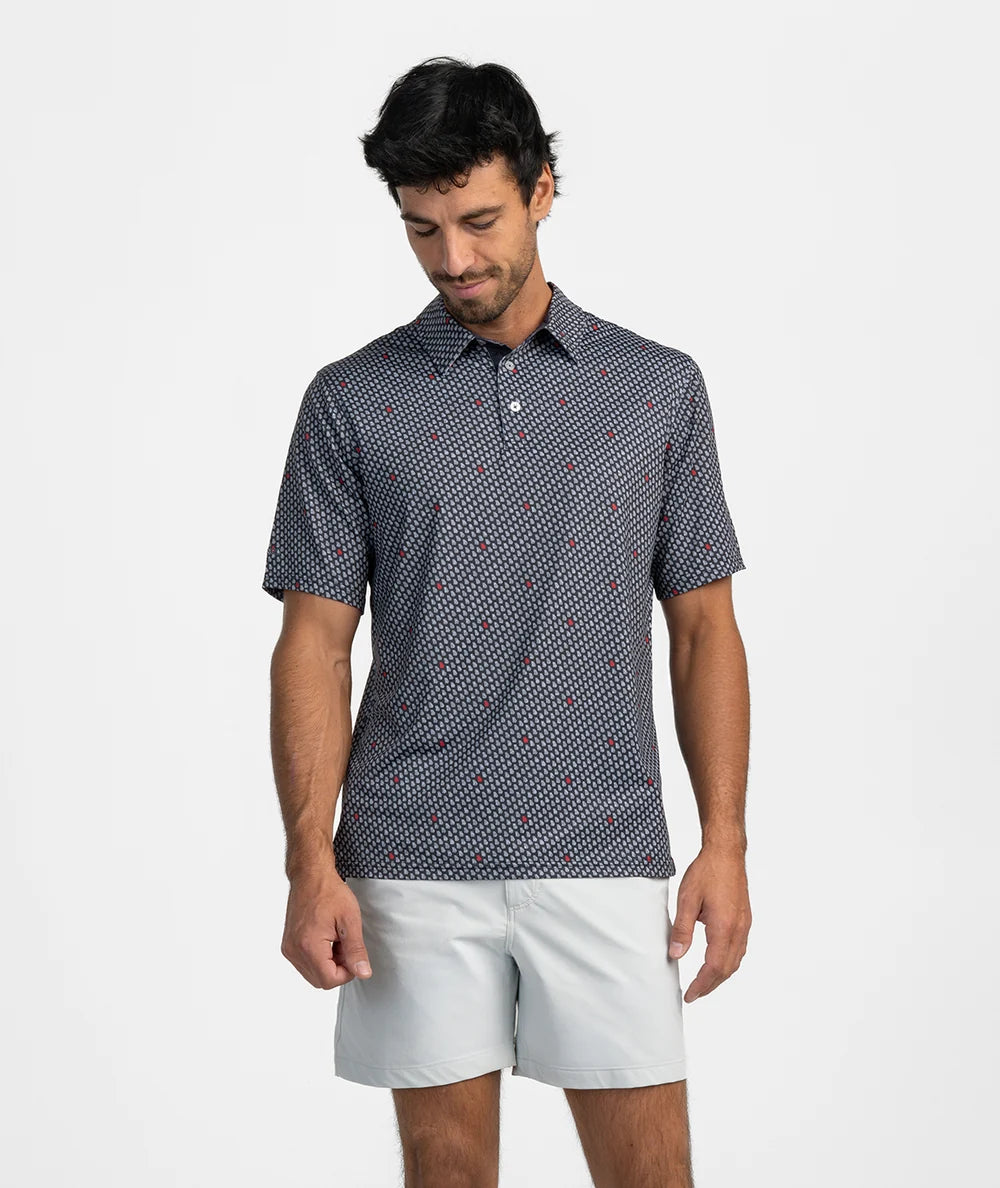 Southern Shirt Kickoff Camo MotionTech Polo (Dog Walk Camo)