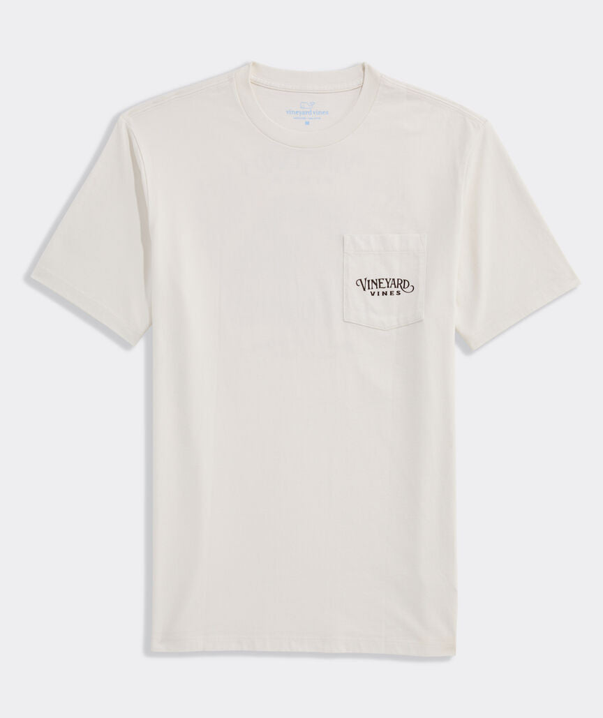 Vineyard Vines Boykin Short-Sleeve Pocket Tee (Marshmallow)