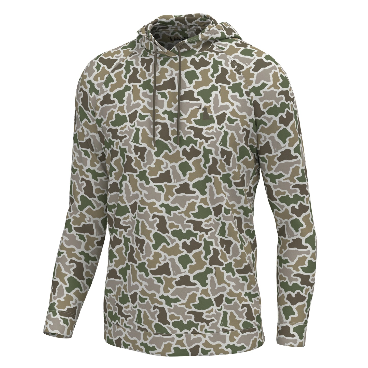 Local Boy Hemlock Hoodie (Dog & Moon Camo)