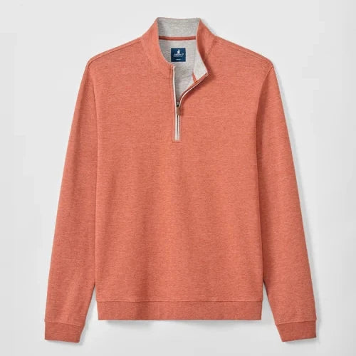 Johnnie-O Sully Quarter-Zip Pullover (Canyon)