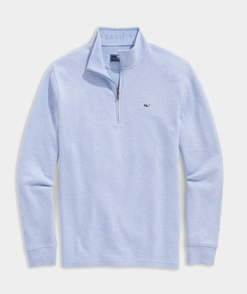 Vineyard Vines Saltwater Quarter-Zip (Jake Blue)