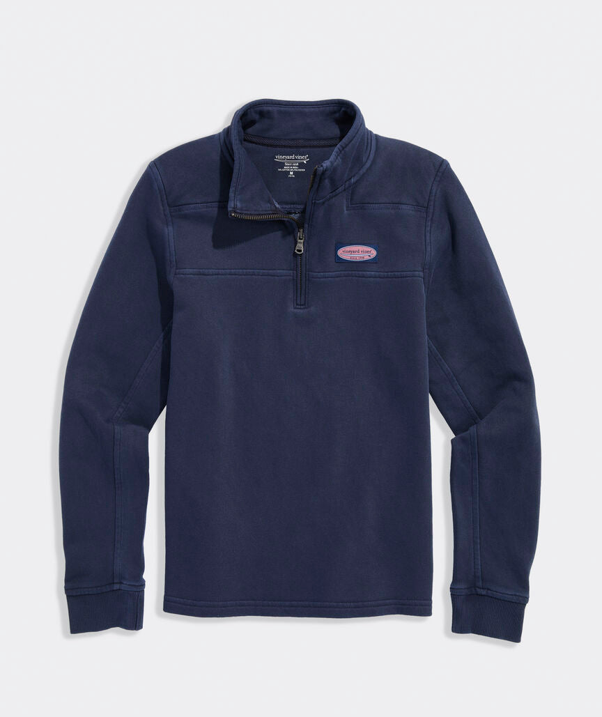 Vineyard Vines Surf Terry Shep Shirt (Vineyard Navy)