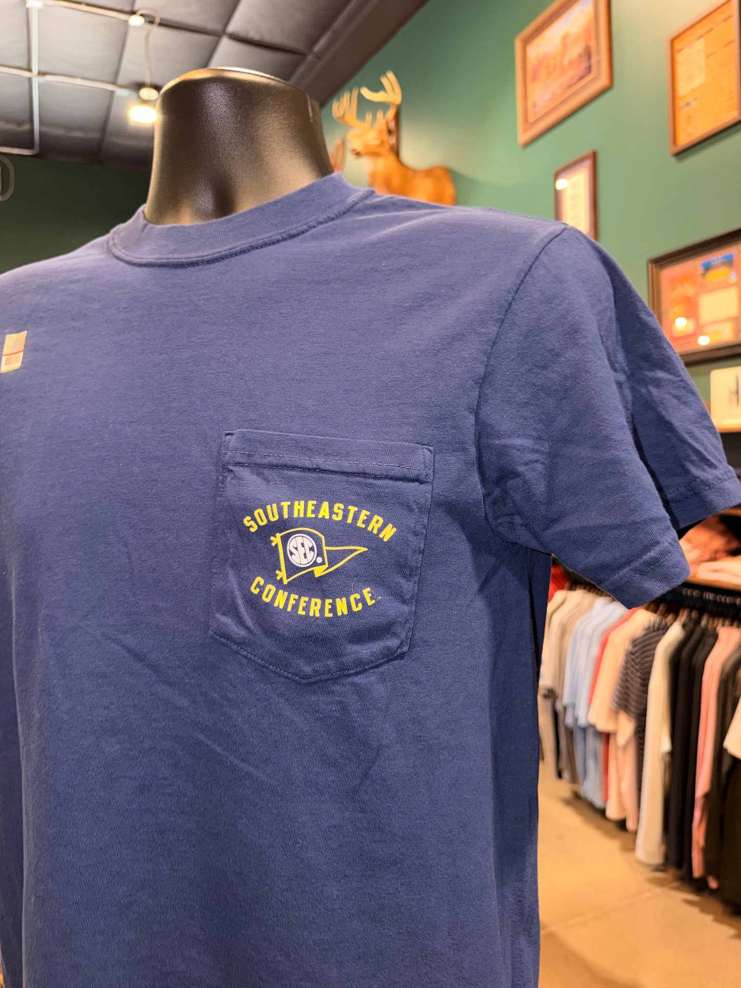 SEC Football Pennants Tee (Navy)