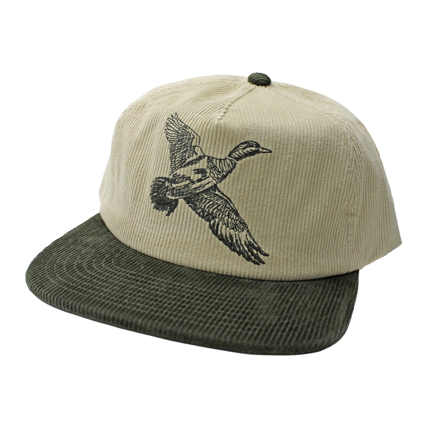 Local Boy Lucky Flight Corduroy Hat (Evergreen)