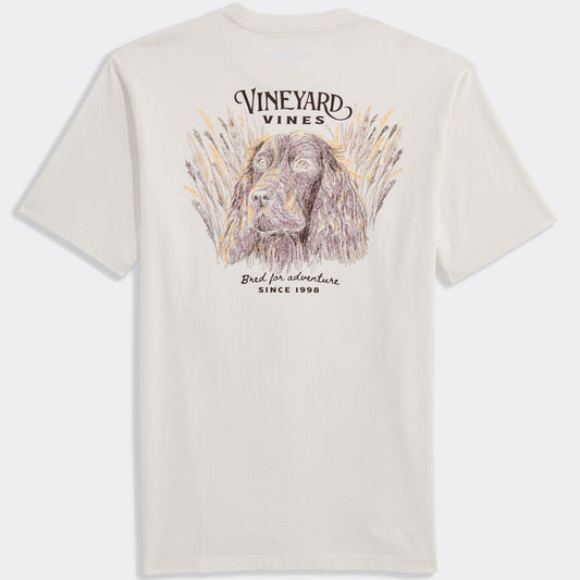 Vineyard Vines Boykin Short-Sleeve Pocket Tee (Marshmallow)