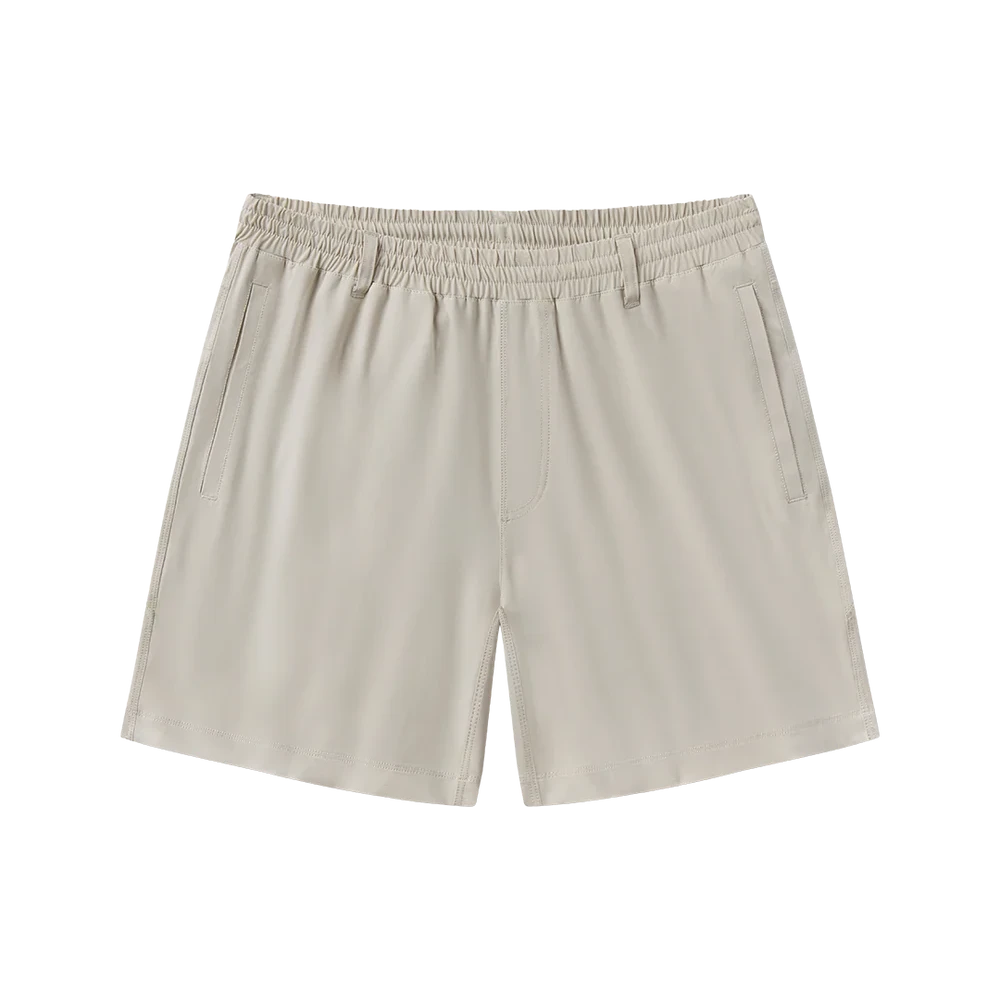 Southern Shirt Everyday Hybrid Short With Belt Loops (5.5" inseam) - Pelican UNLINED