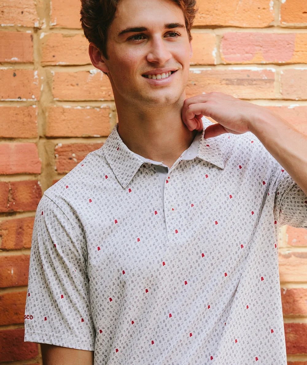 Southern Shirt Kickoff Camo MotionTech Polo (Sweet Home Camo)