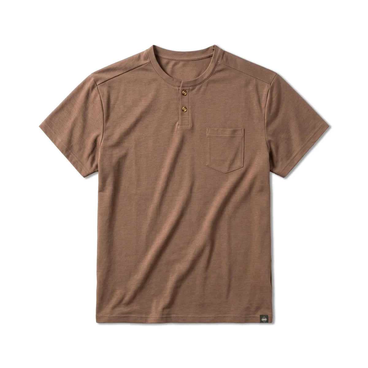 Southern Shirt Max Comfort SS Henley (Walnut)