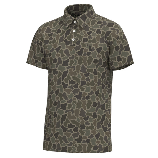 Local Boy Dirty Myrtle Polo- Brush Camo