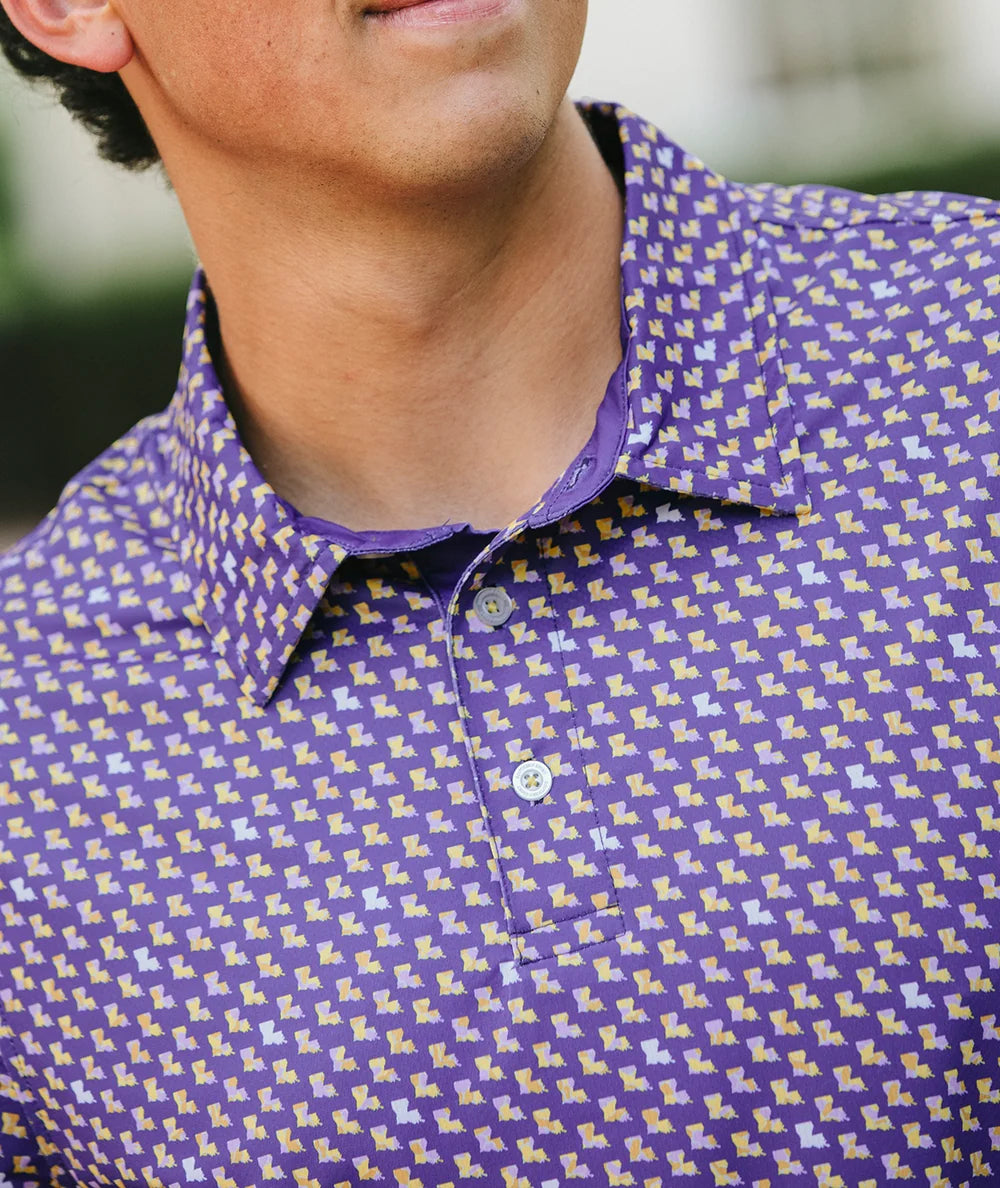 Southern Shirt Kickoff Camo MotionTech Polo (Bayou Camo)