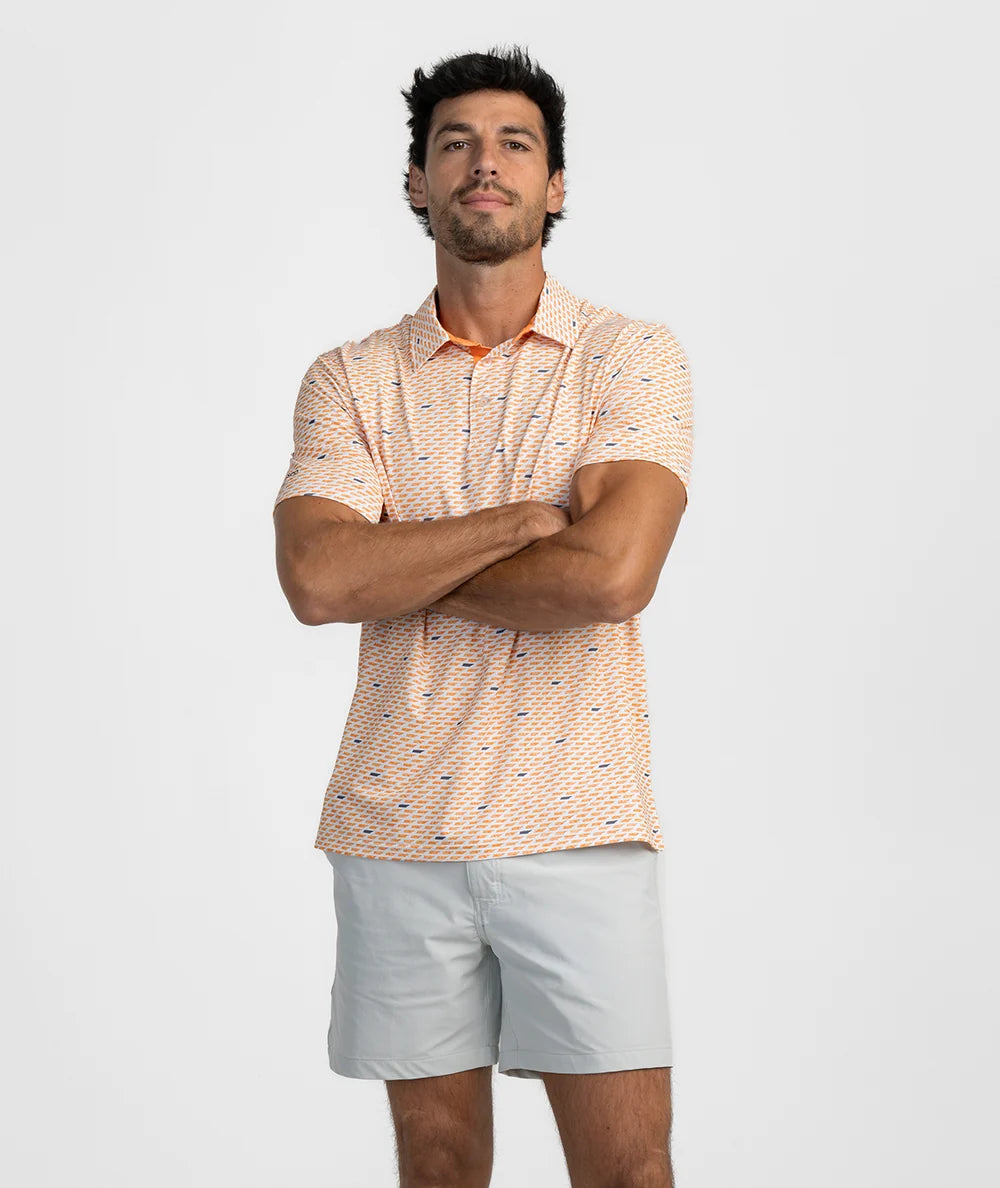 Southern Shirt Kickoff Camo MotionTech Polo (Orange Out Camo)