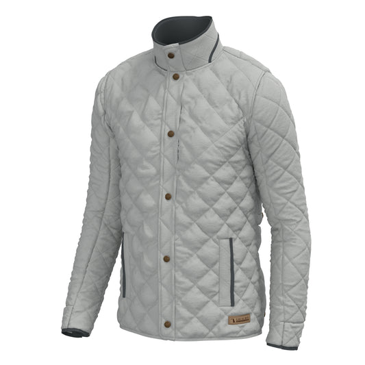 Local Boy Diamond Quilted Jacket (Ash)