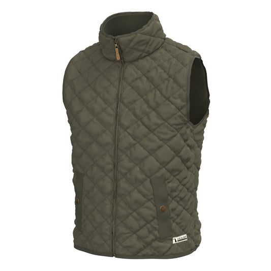 Local Boy Diamond Quilted Vest (Cedar)