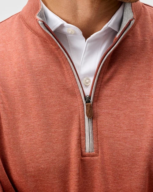 Johnnie-O Sully Quarter-Zip Pullover (Canyon)