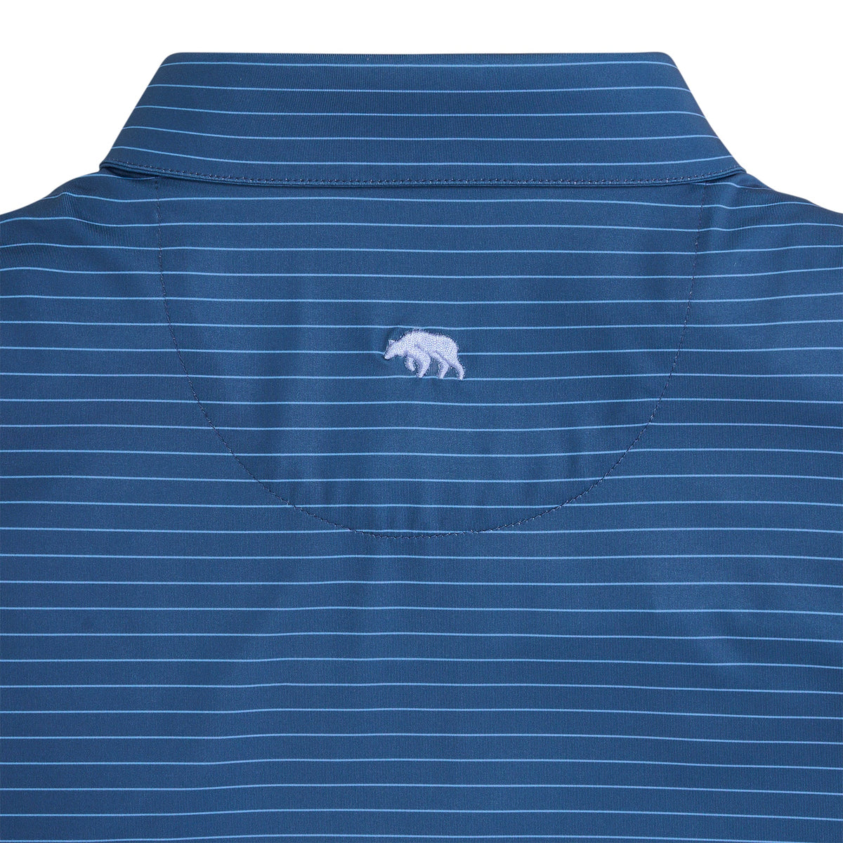 Onward Reserve Atlantic Stripe Performance Polo (Ensign Blue)