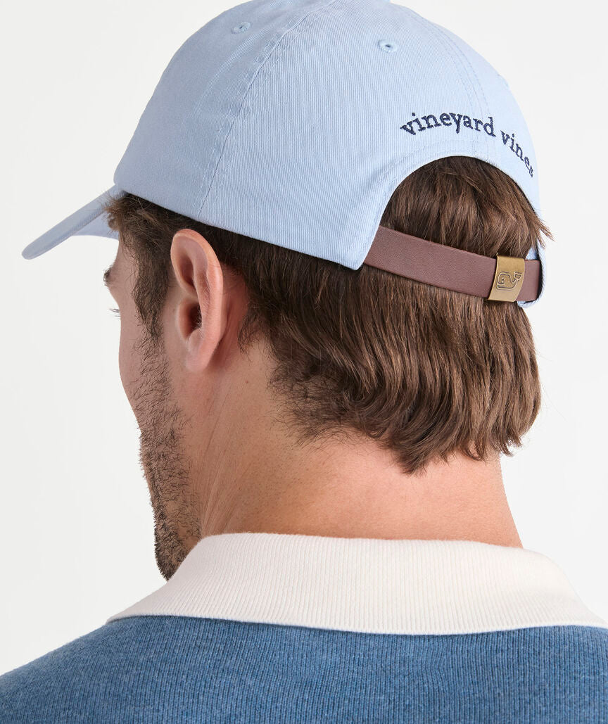 Vineyard Vines Classic Baseball Hat (Brackish Blue)