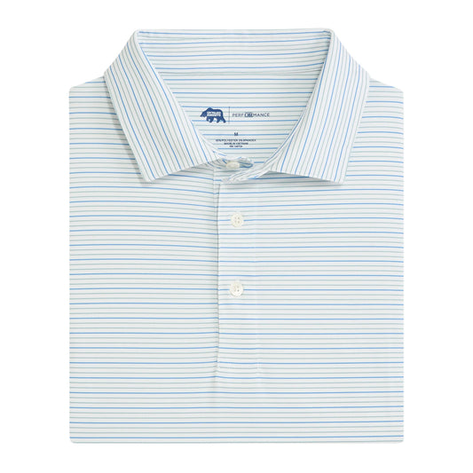 Onward Reserve Driver Stripe Performance Polo (Surf)