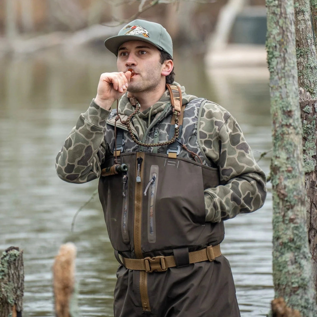 Local Boy Duck Down Vest (Brush Camo)