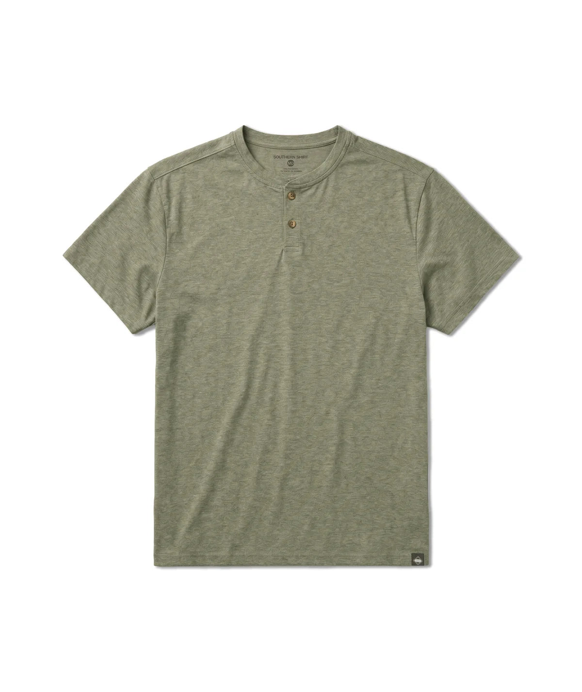 Southern Shirt Max Comfort SS Henley (Spanish Moss)