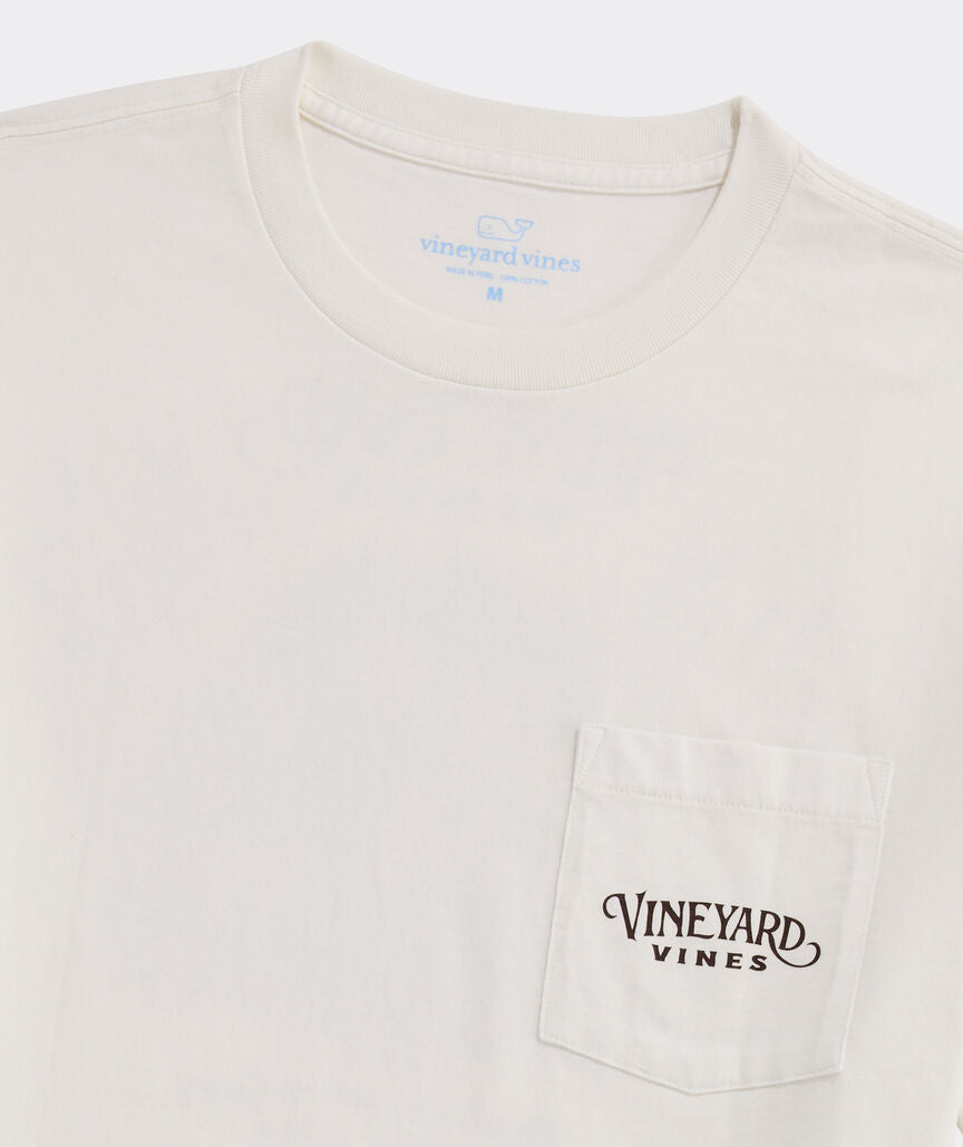 Vineyard Vines Boykin Short-Sleeve Pocket Tee (Marshmallow)