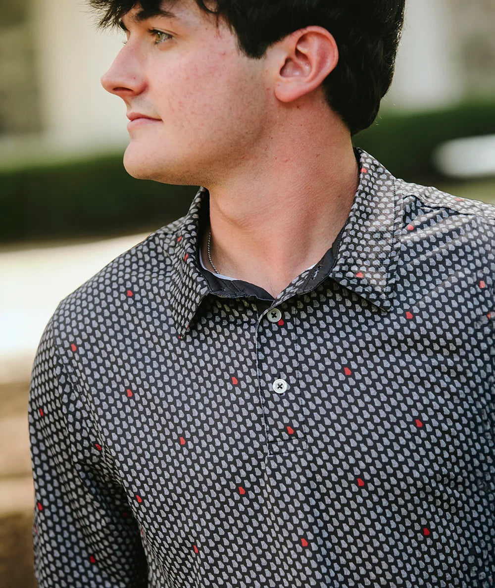 Southern Shirt Kickoff Camo MotionTech Polo (Dog Walk Camo)