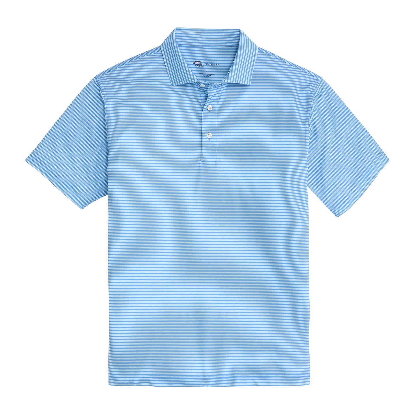 Onward Reserve Trophy Stripe Performance Pique Polo (Dutch Canal)