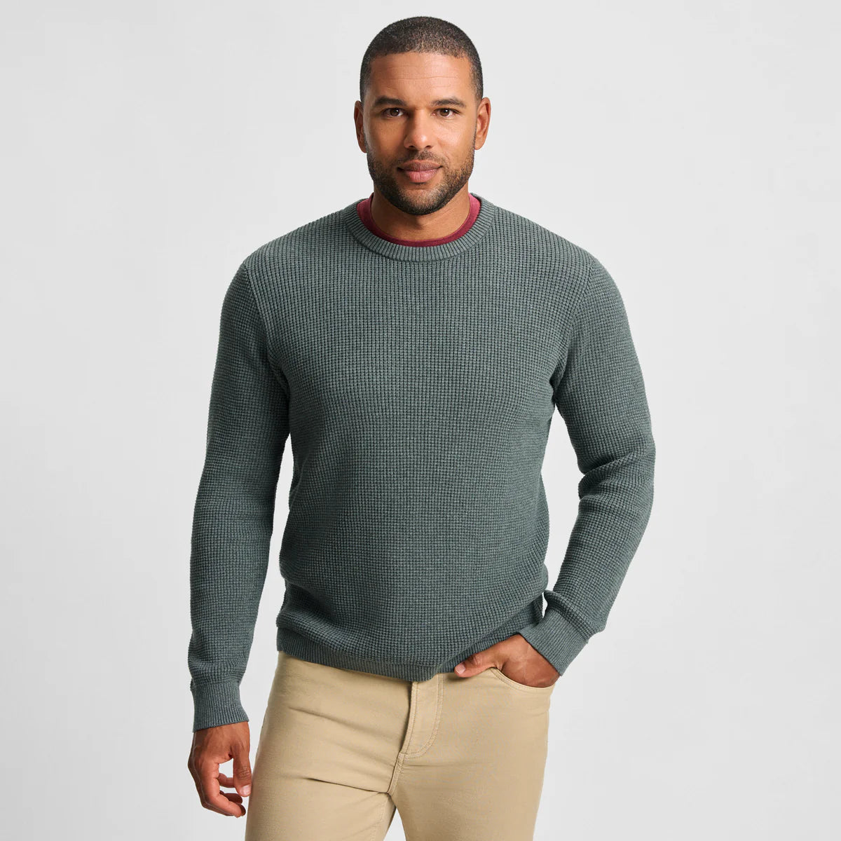 GenTeal Rhodes Crewneck- Gray