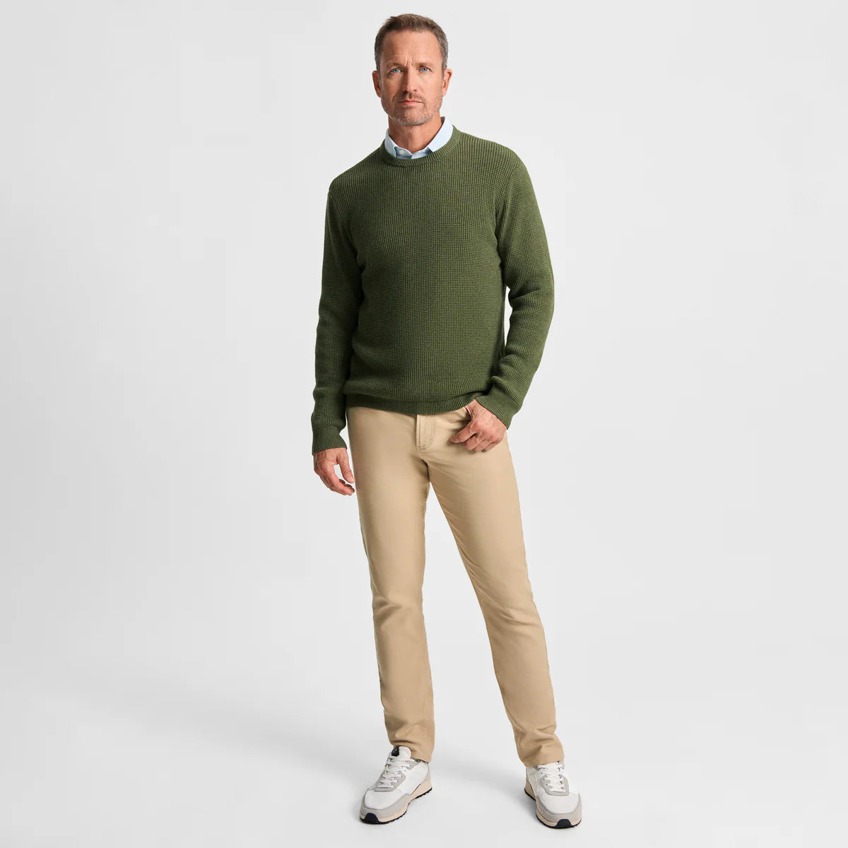 Green And Rodes GenTeal Rhodes Crewneck- Green – Southern Gentleman