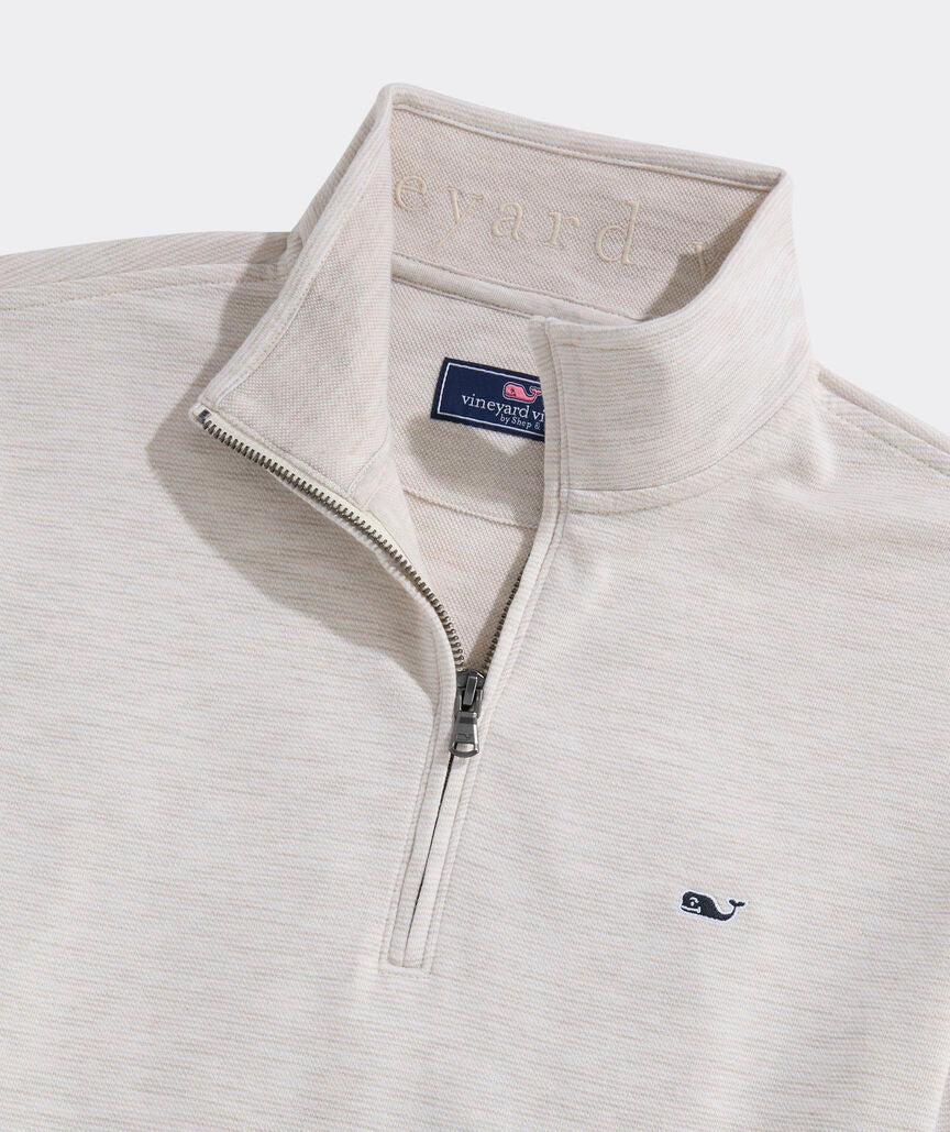 Vineyard Vines Saltwater Quarter-Zip (Tidal Sand)