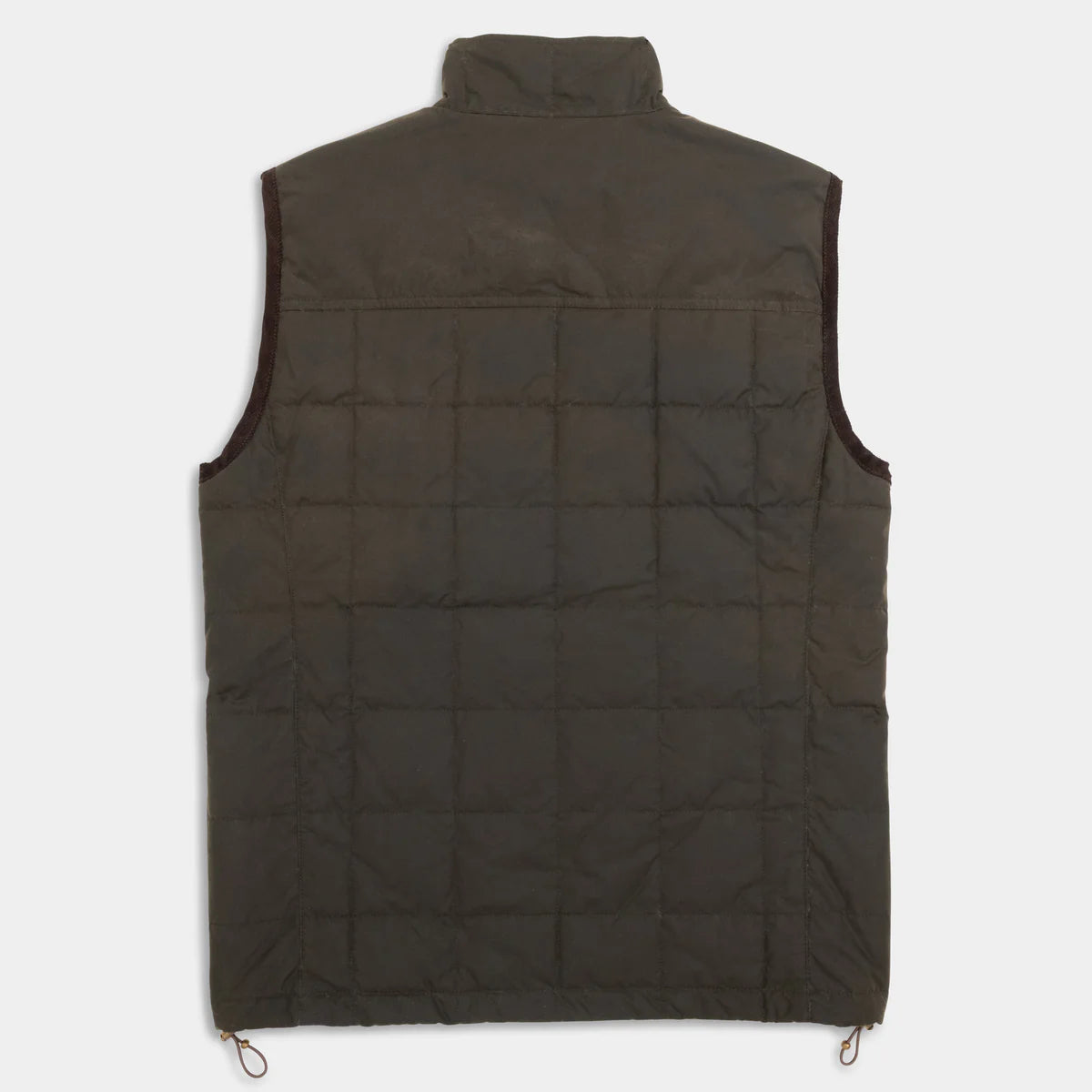GenTeal Merritt Waxed Cotton Vest- Chocolate