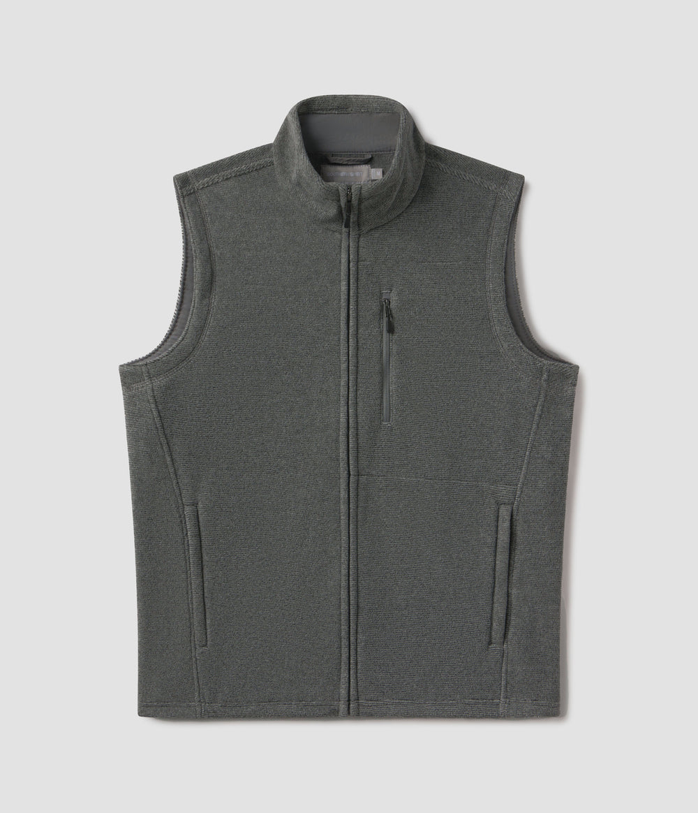 Basecamp Fleece Vest- Granite