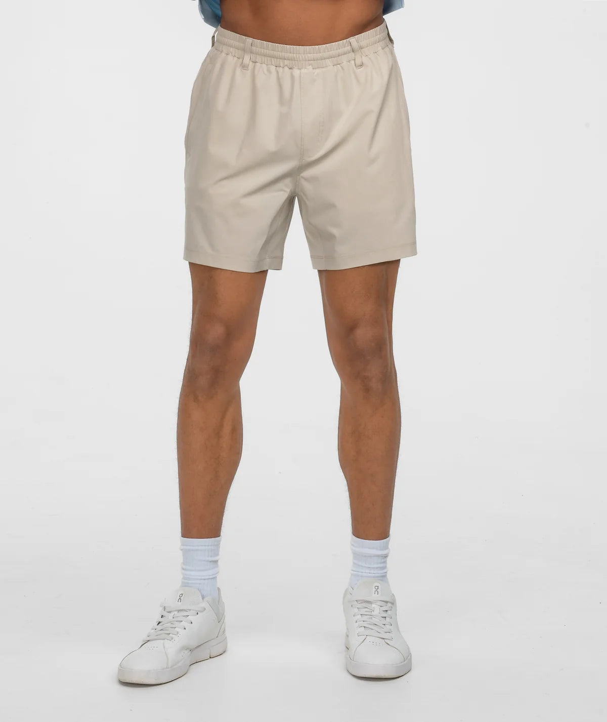 Southern Shirt Everyday Hybrid Short With Belt Loops (5.5" inseam) - Pelican UNLINED