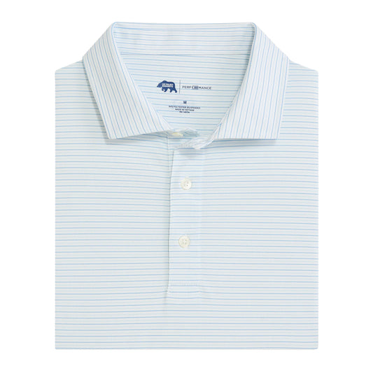 Onward Reserve Tour Stripe Performance Pique Polo (Dutch Canal)