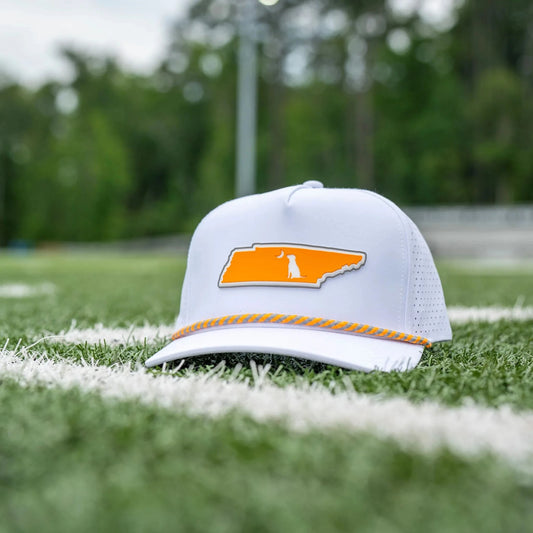 Local Boy Collegiate Patch Perforated Rope Hat- Tennessee