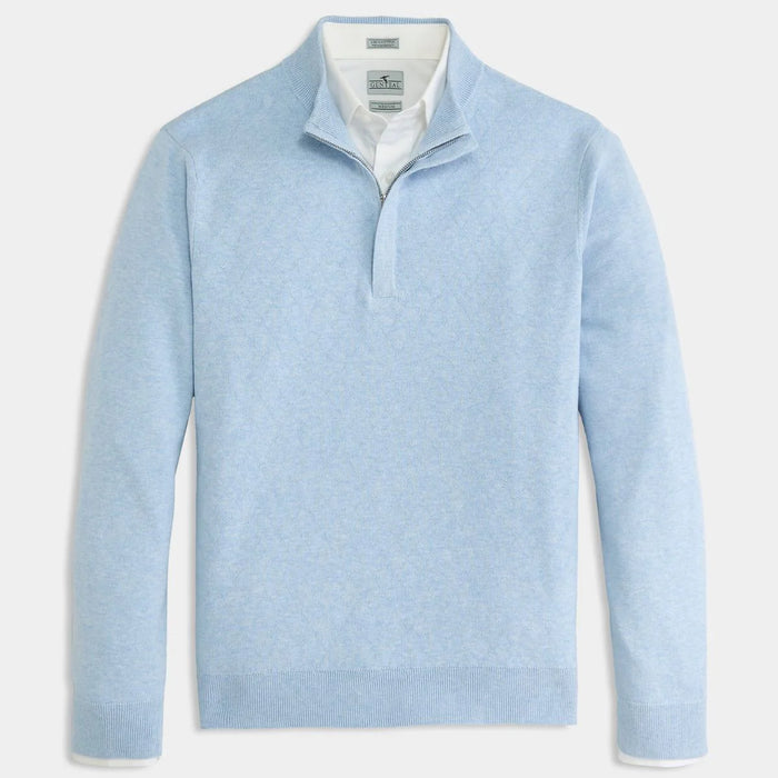 GenTeal Bramlett Diamond Quilted Quarter-Zip - Sky Blue