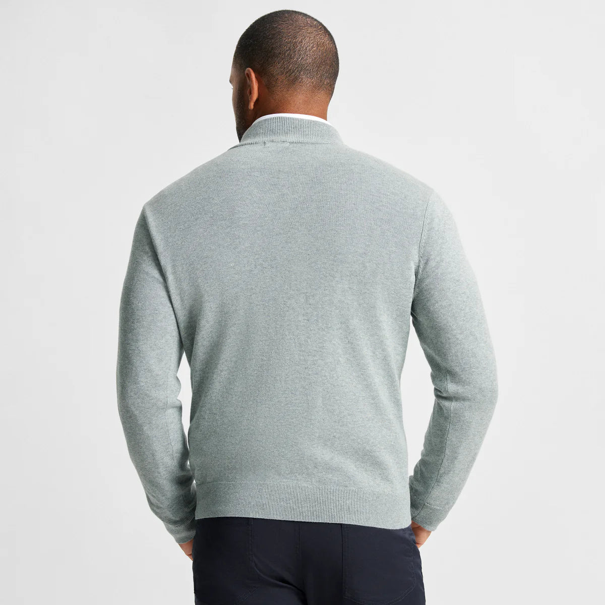 GenTeal Bramlett Diamond Quilted Quarter-Zip - Gray