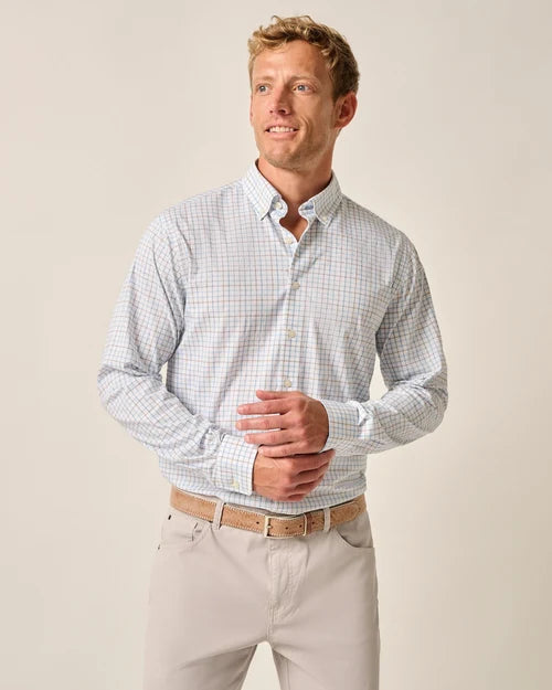 Johnnie-O Everyday Performance Button Down Shirt (Paddock Malibu)