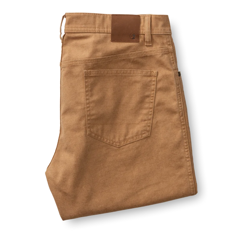 Duck Head Field Canvas Five-Pocket - Claystone