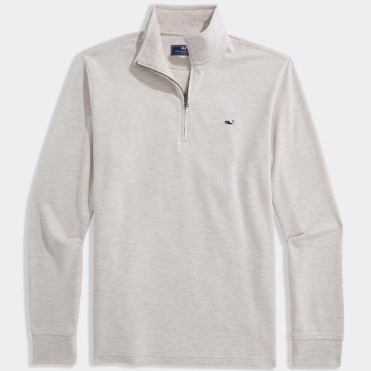 Vineyard Vines Saltwater Quarter-Zip (Tidal Sand)