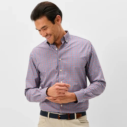 Johnnie-O Everyday Performance Button Down Shirt (Chatham Gingham)