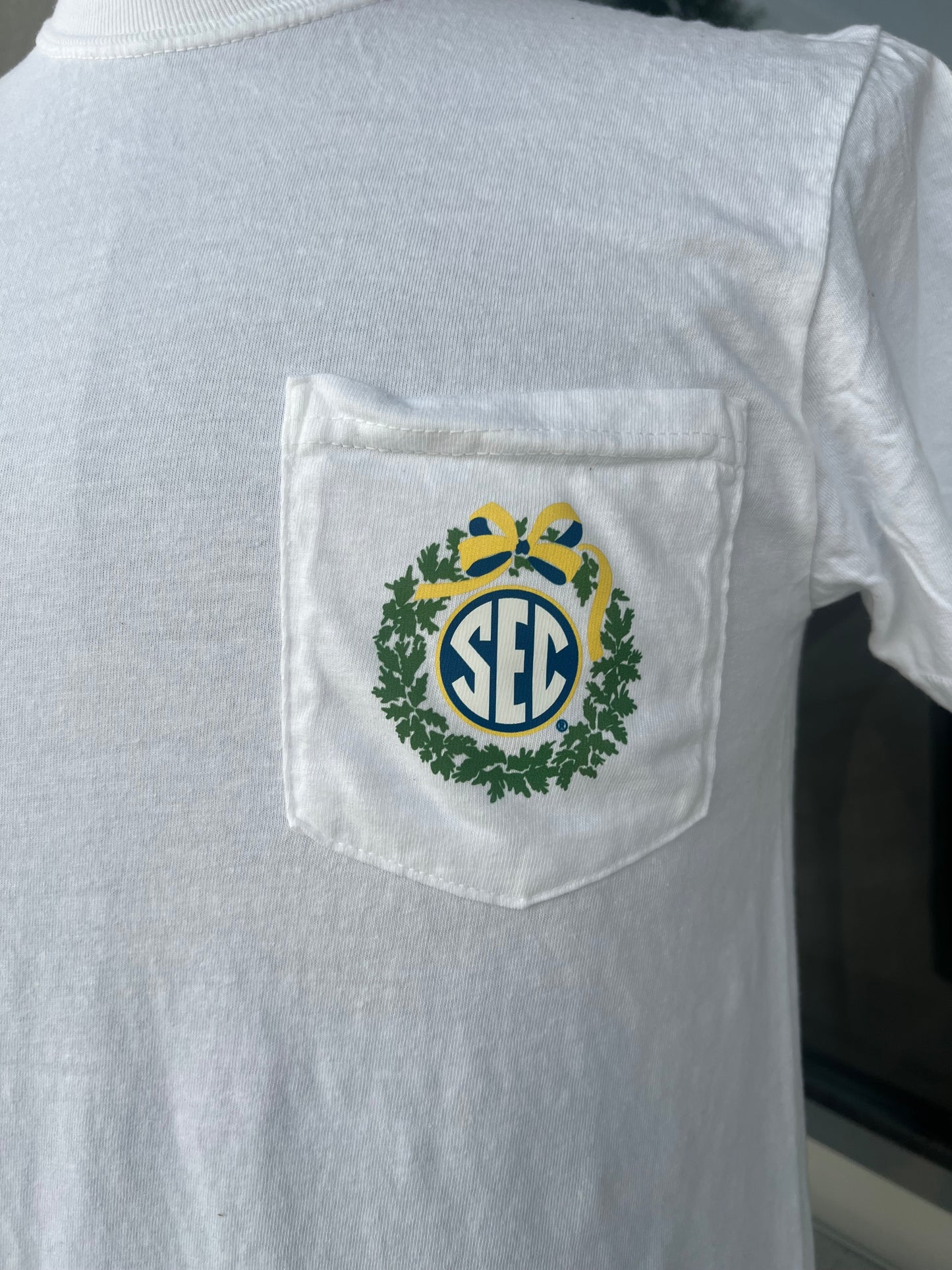 SEC Holiday Season SS T-Shirt (White)