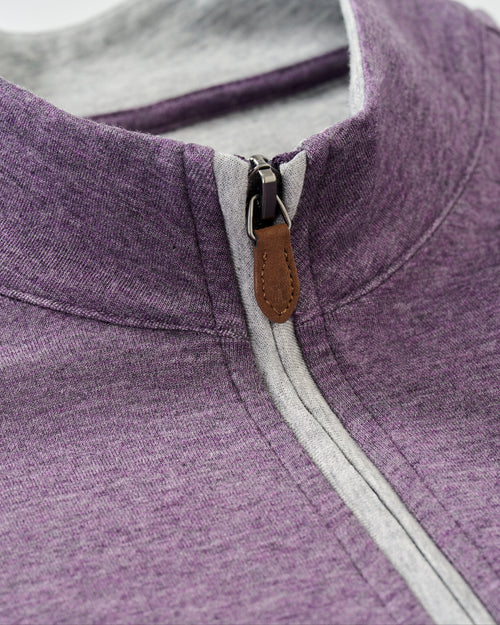 Johnnie-O Sully Quarter-Zip Pullover (Huckleberry)