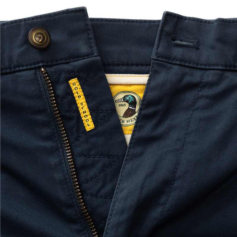 Duck Head Classic Fit Gold School Chino (Navy)