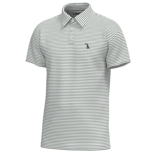Local Boy Edisto Polo (Duck Green/White)