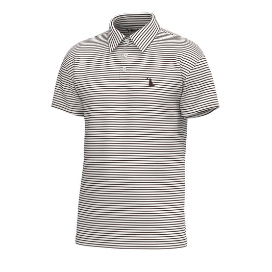 Local Boy Edisto Polo (Espresso/White)